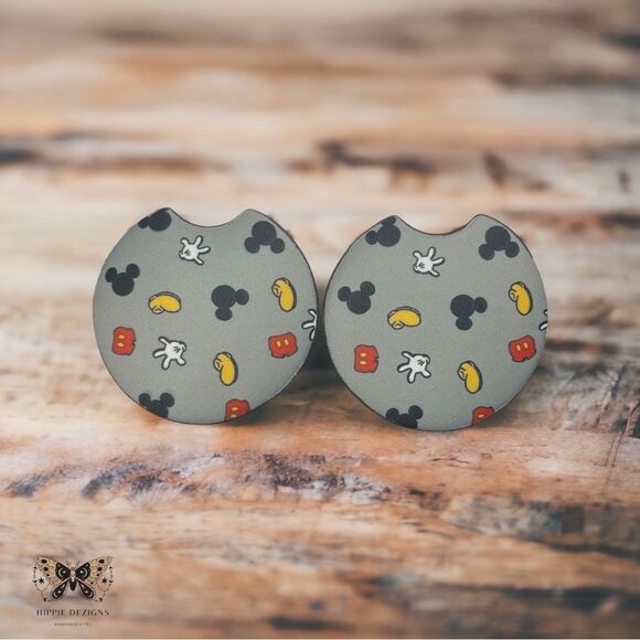 Mickey Car Coaster 2 Pack - Picture 3 of 9